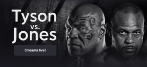 Mike Tyson vs Roy Jones live stream gratis? Streama Tyson Jones livestream!