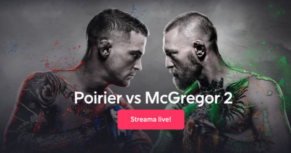 Streama McGregor vs Poirier stream live? livestream UFC 257 inatt!