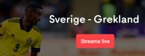 Sverige Grekland live stream gratis